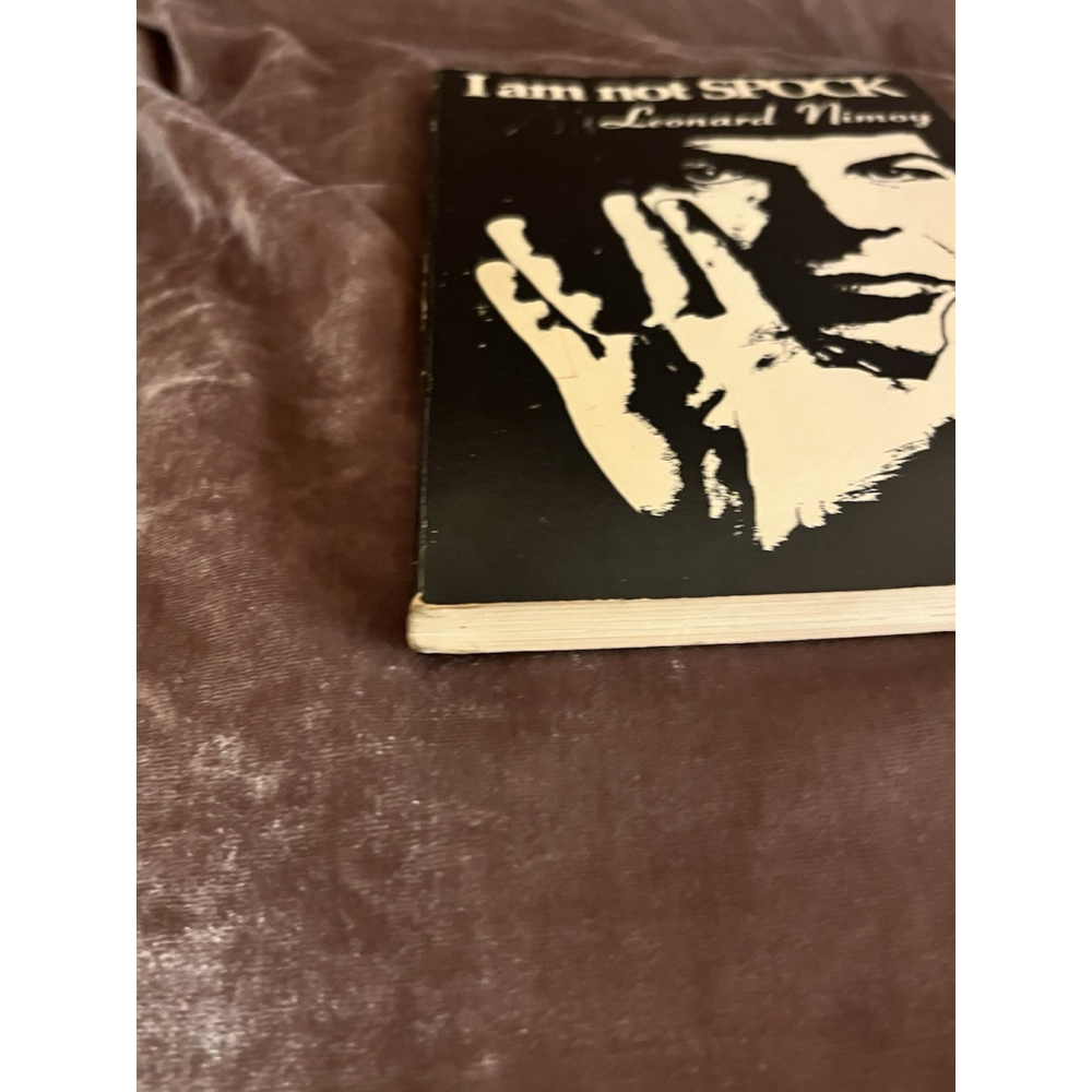 VTG I AM NOT SPOCK Leonard Nimoy 1st printing 1975 Book Star Trek SEE ALL - Picture 7 of 16